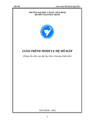 Giáo trình Module hệ hô hấp 